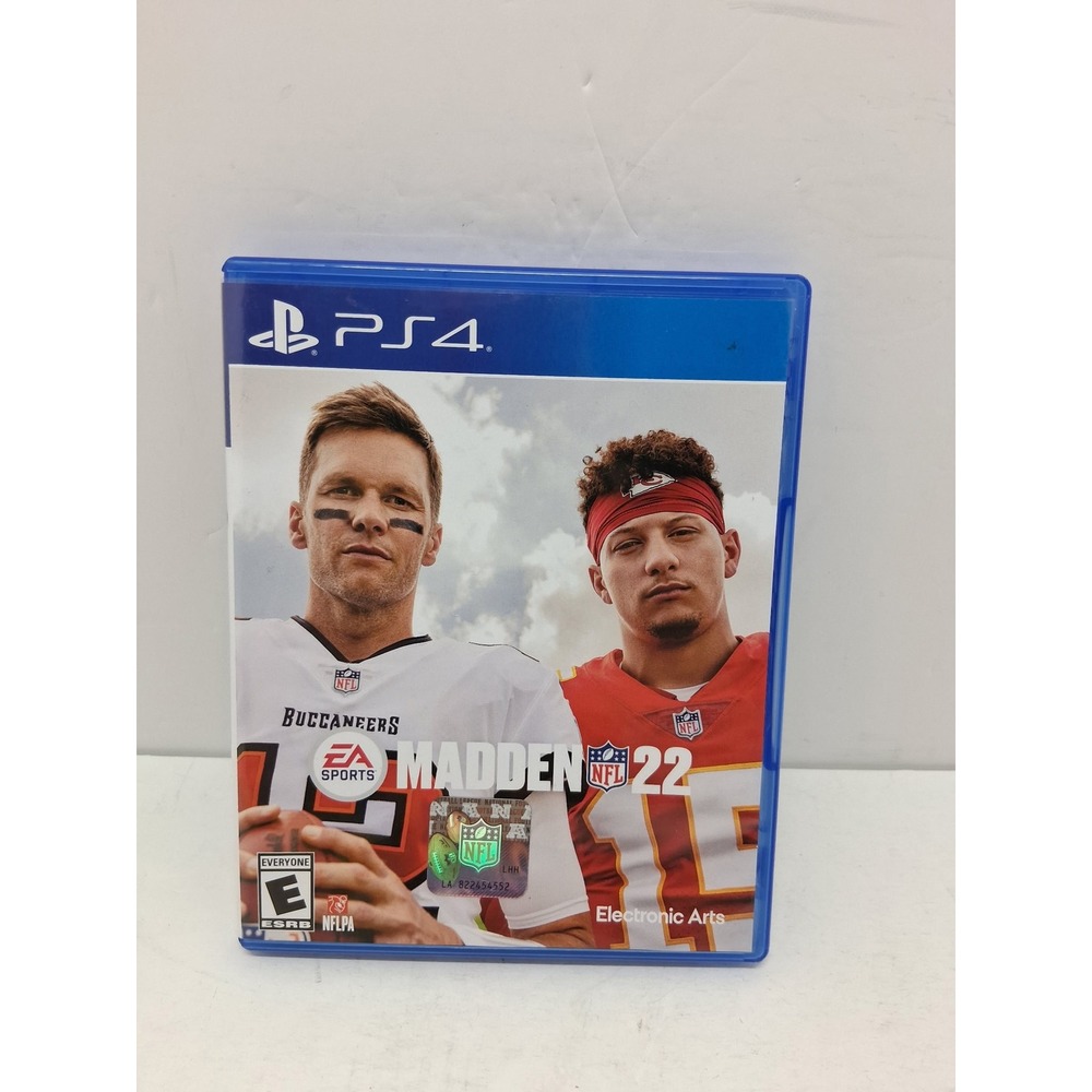 Madden NFL 22 Sony PlayStation 4 PS4 EA Sports Football Game Brady Mahomes
